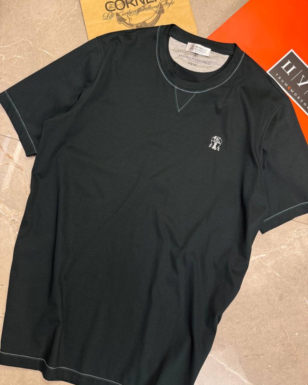 Футболка Brunello Cucinelli — изображение 5