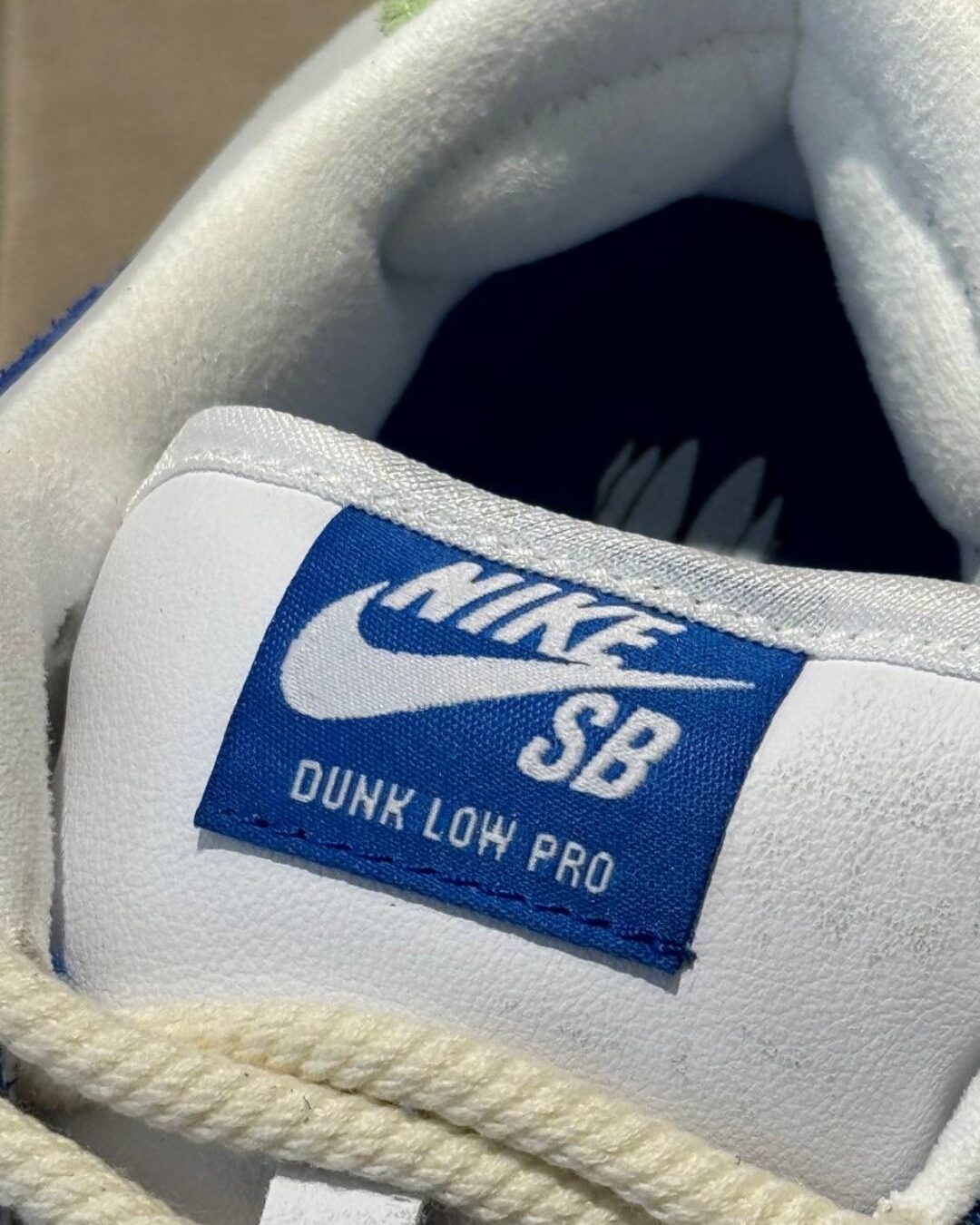 Кеды Nike Dunk Low Pro SB Gardenia — изображение 7