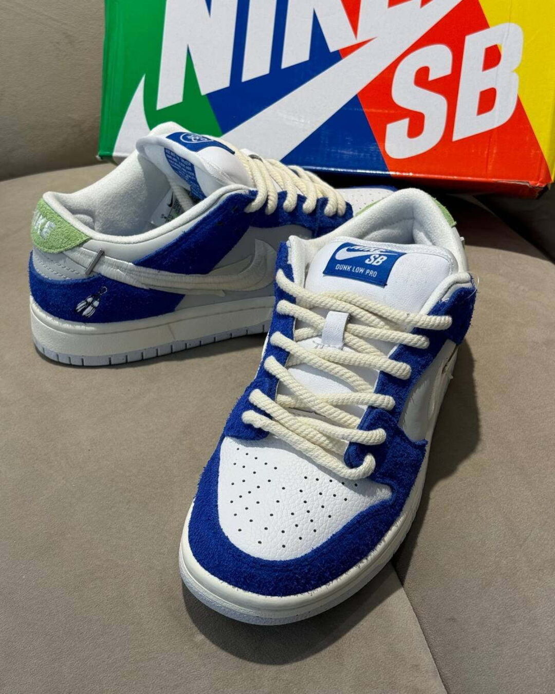 Кеды Nike Dunk Low Pro SB Gardenia — изображение 4