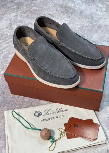 Лоферы Loro Piana Grey