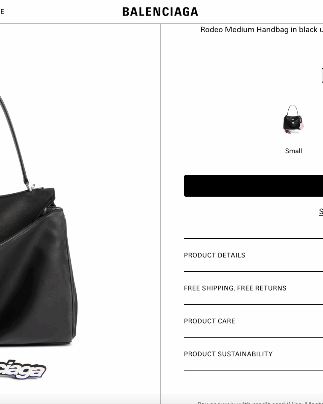 Сумка Balenciaga RODEO Medium — изображение 9