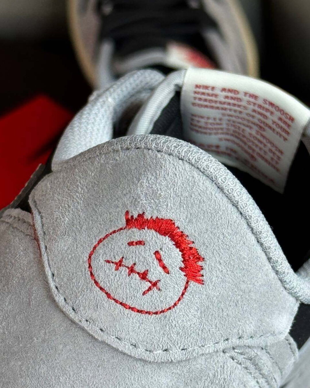 Кеды Travis Scott x Air Jordan 1 Smoke Grey — изображение 7