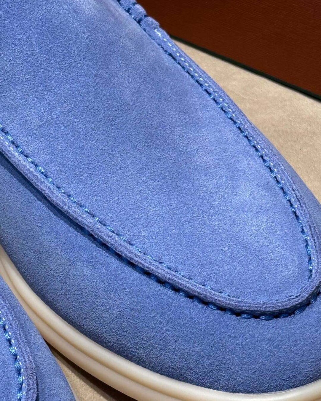 Лоферы Loro Piana Sky Blue — изображение 8