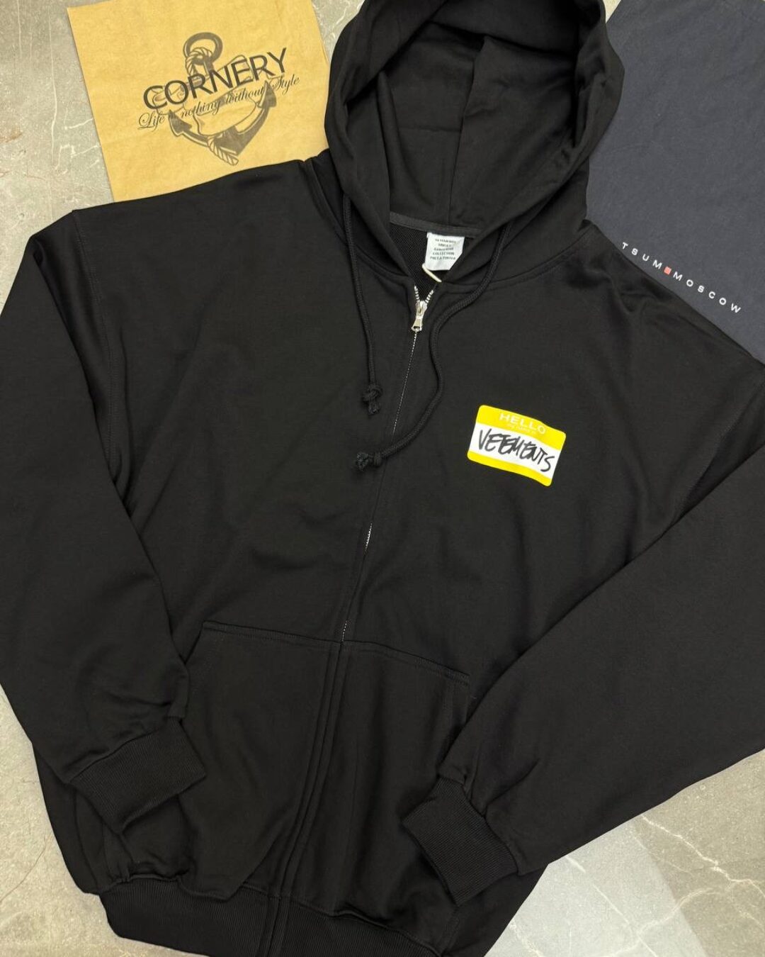 Zip-Худи Vetements — изображение 4
