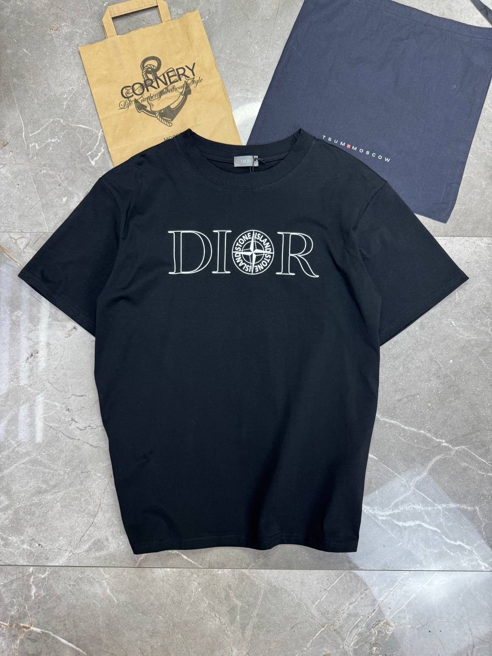 Футболка Dior x Stone Island — фото 1