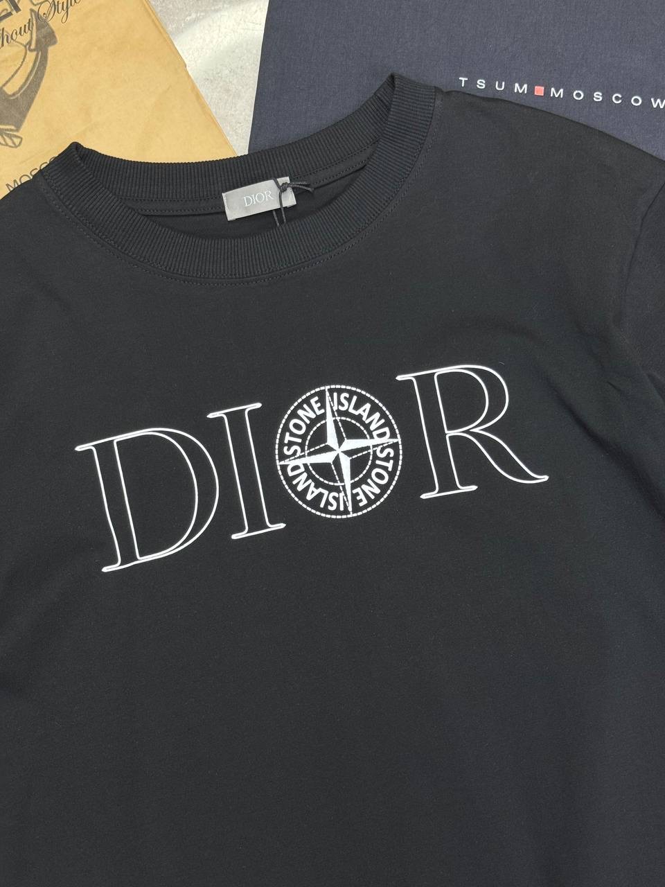 Футболка Dior x Stone Island — фото 4