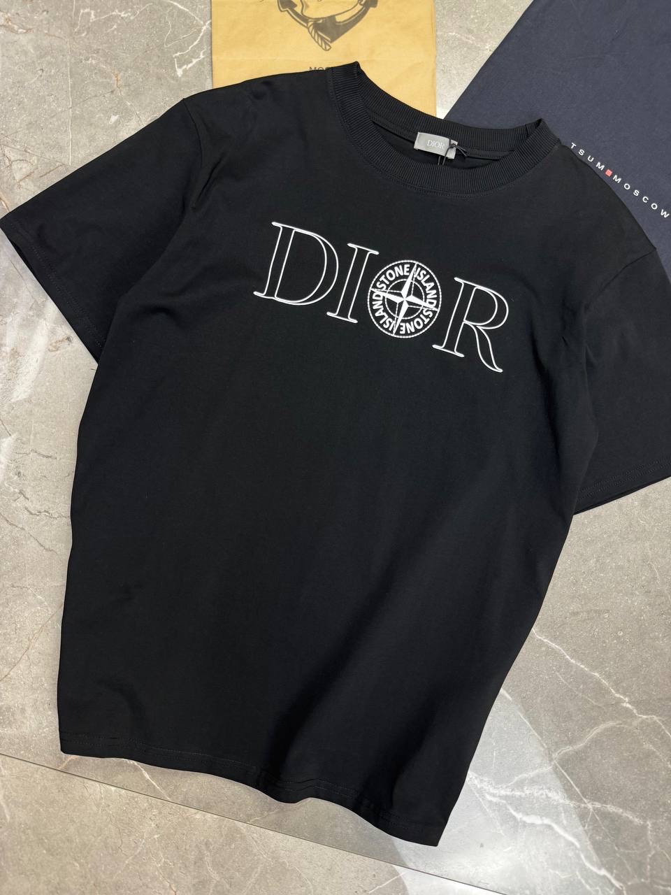 Футболка Dior x Stone Island — фото 6