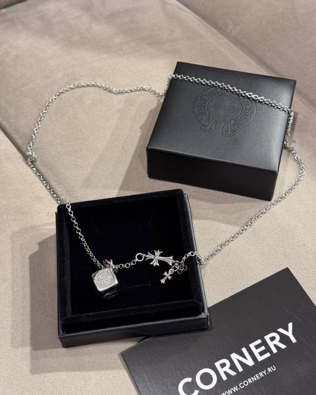 Колье Chrome Hearts