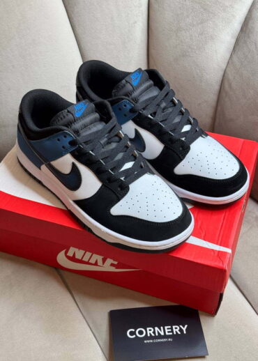 Кеды Nike Dunk Low Airbrush - Industrial Blue