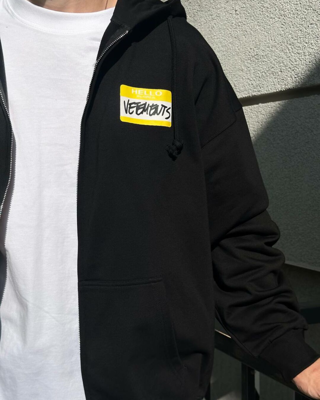 Zip-Худи Vetements — изображение 3