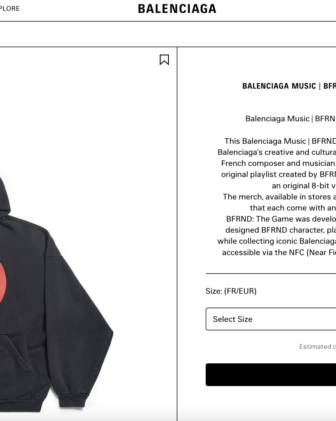 Худи Balenciaga — изображение 7