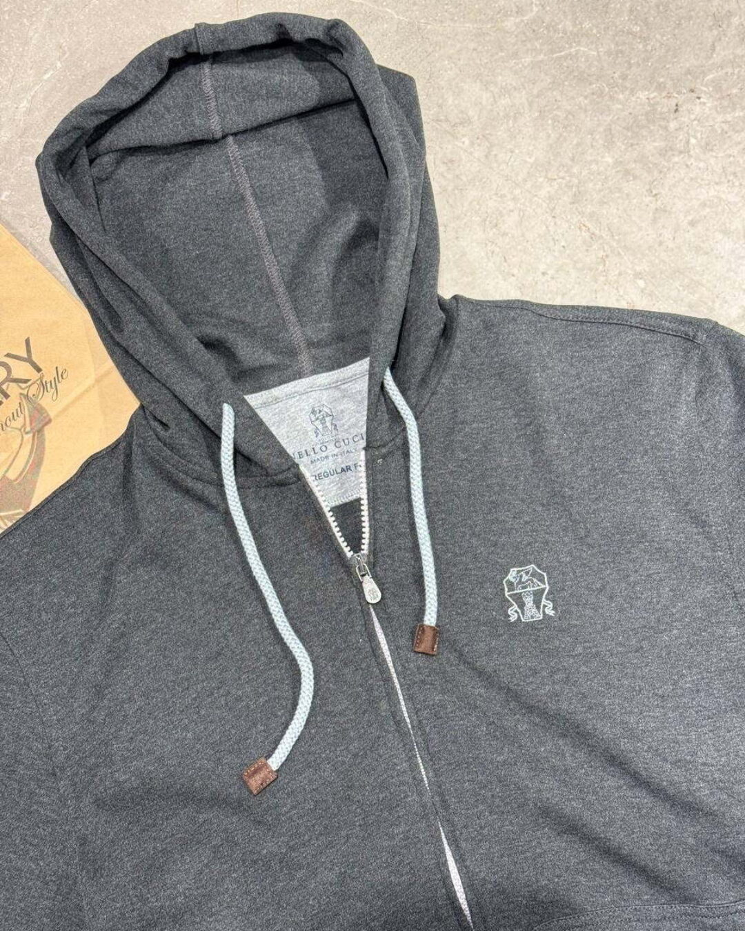 Zip-Худи Brunello Cucinelli — изображение 3