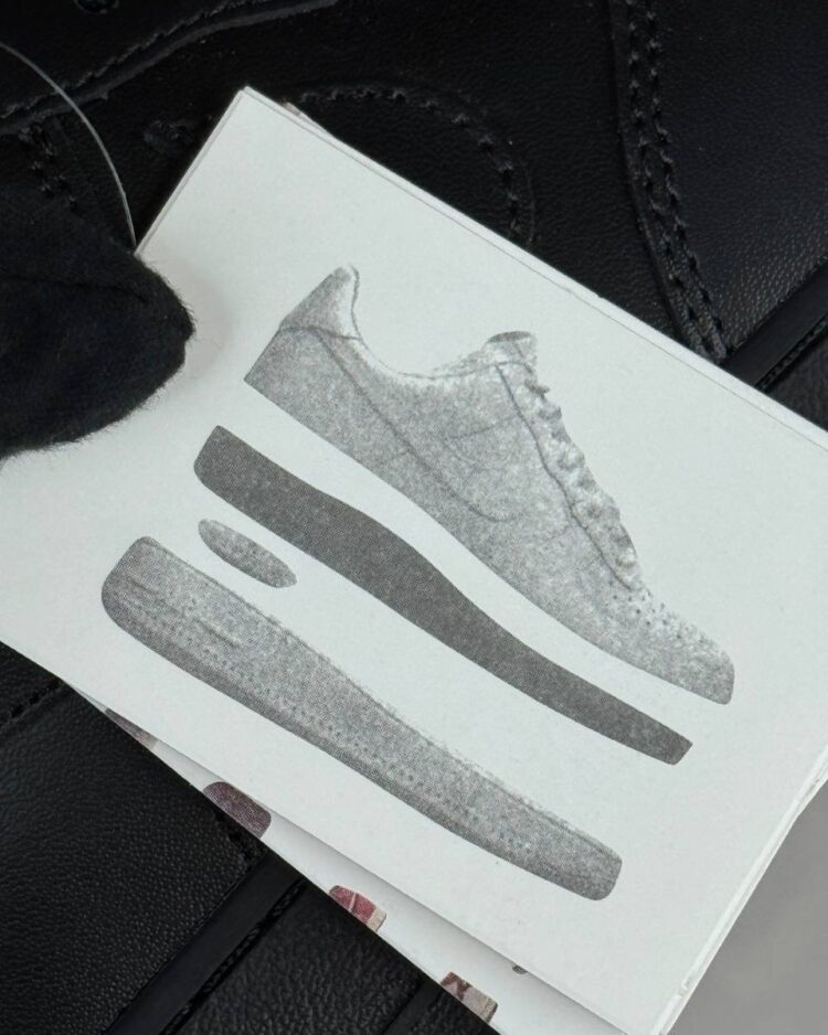 Кроссовки Nike Air Force 1 Low Triple Black — фото 6