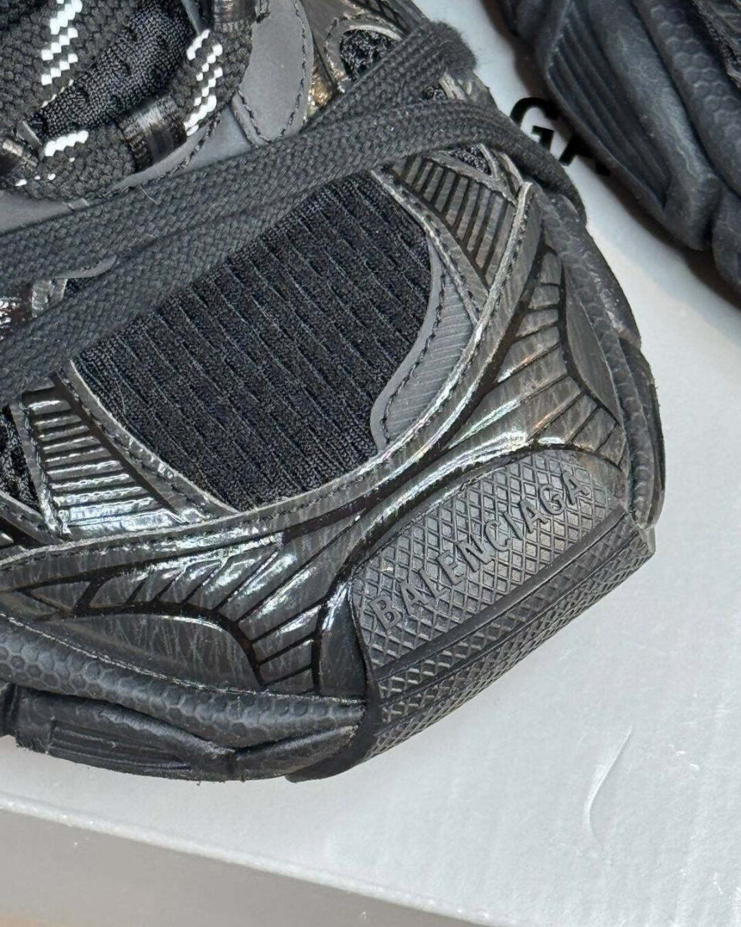 Кроссовки Balenciaga 3XL Sneaker Triple Black — изображение 7