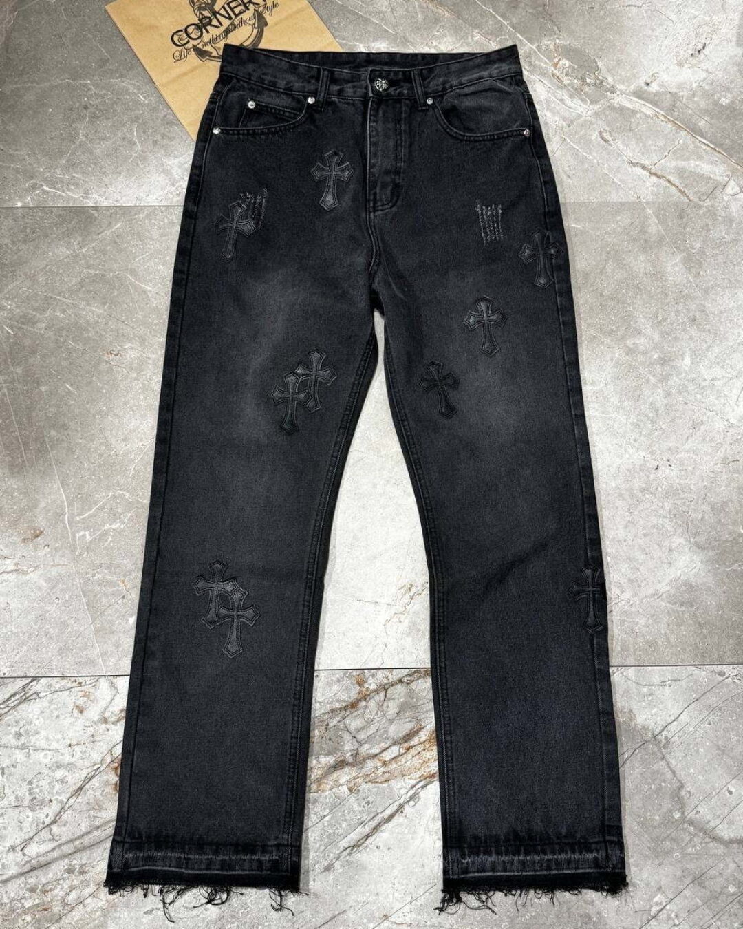 Джинсы Chrome Hearts — изображение 2