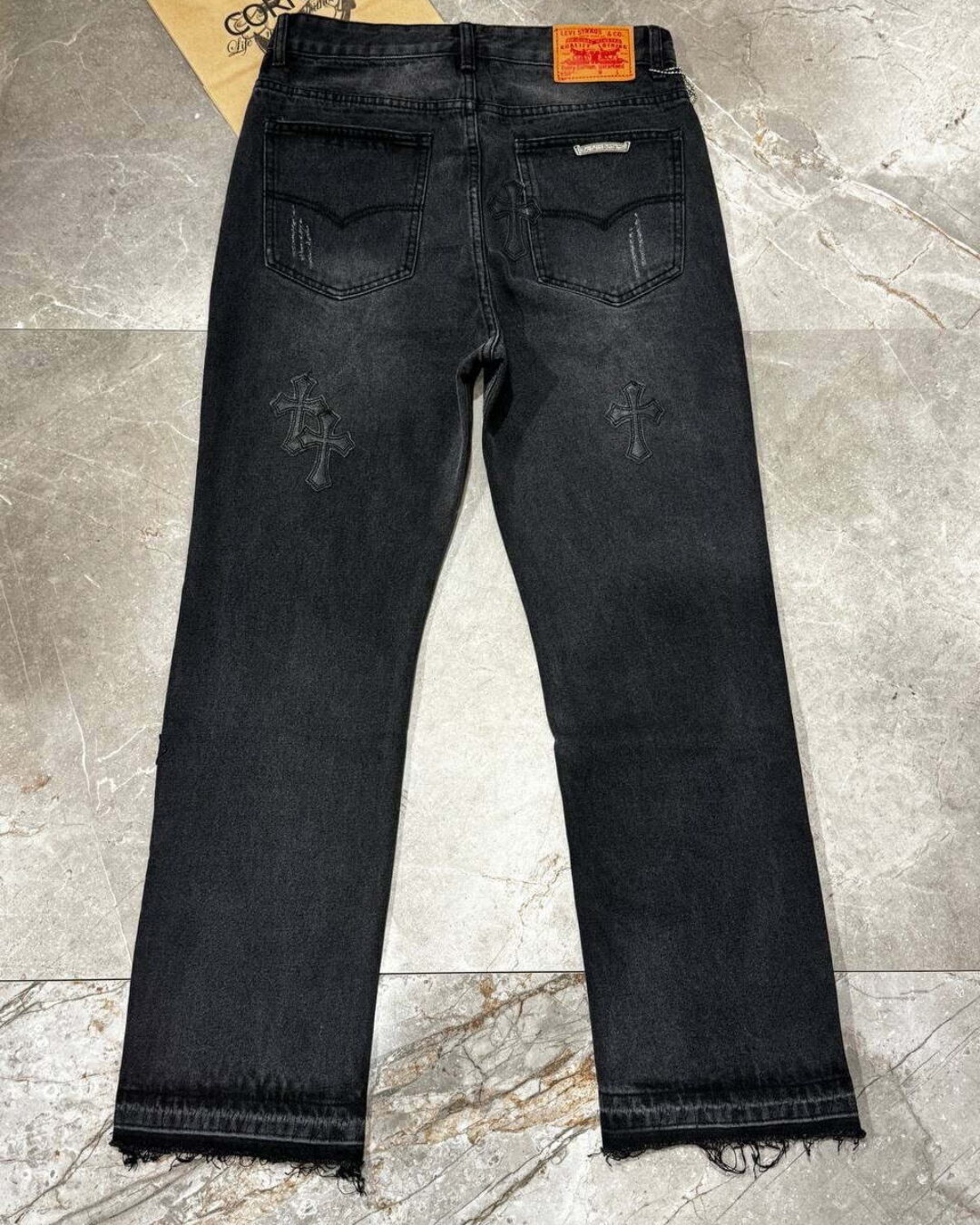 Джинсы Chrome Hearts — изображение 3