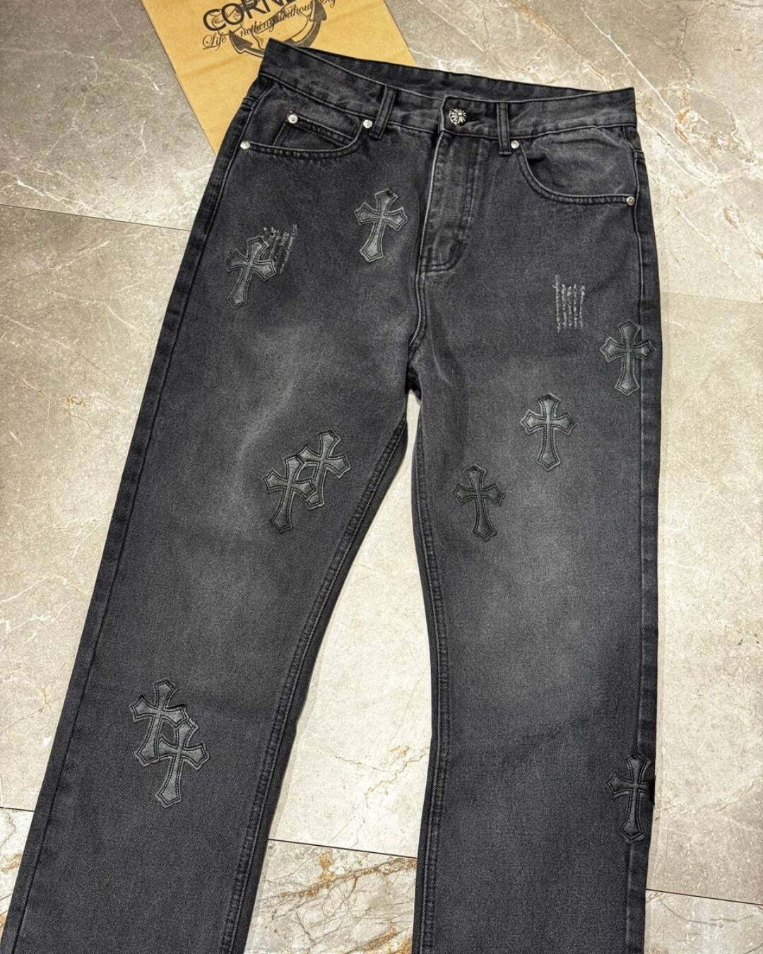 Джинсы Chrome Hearts — изображение 6