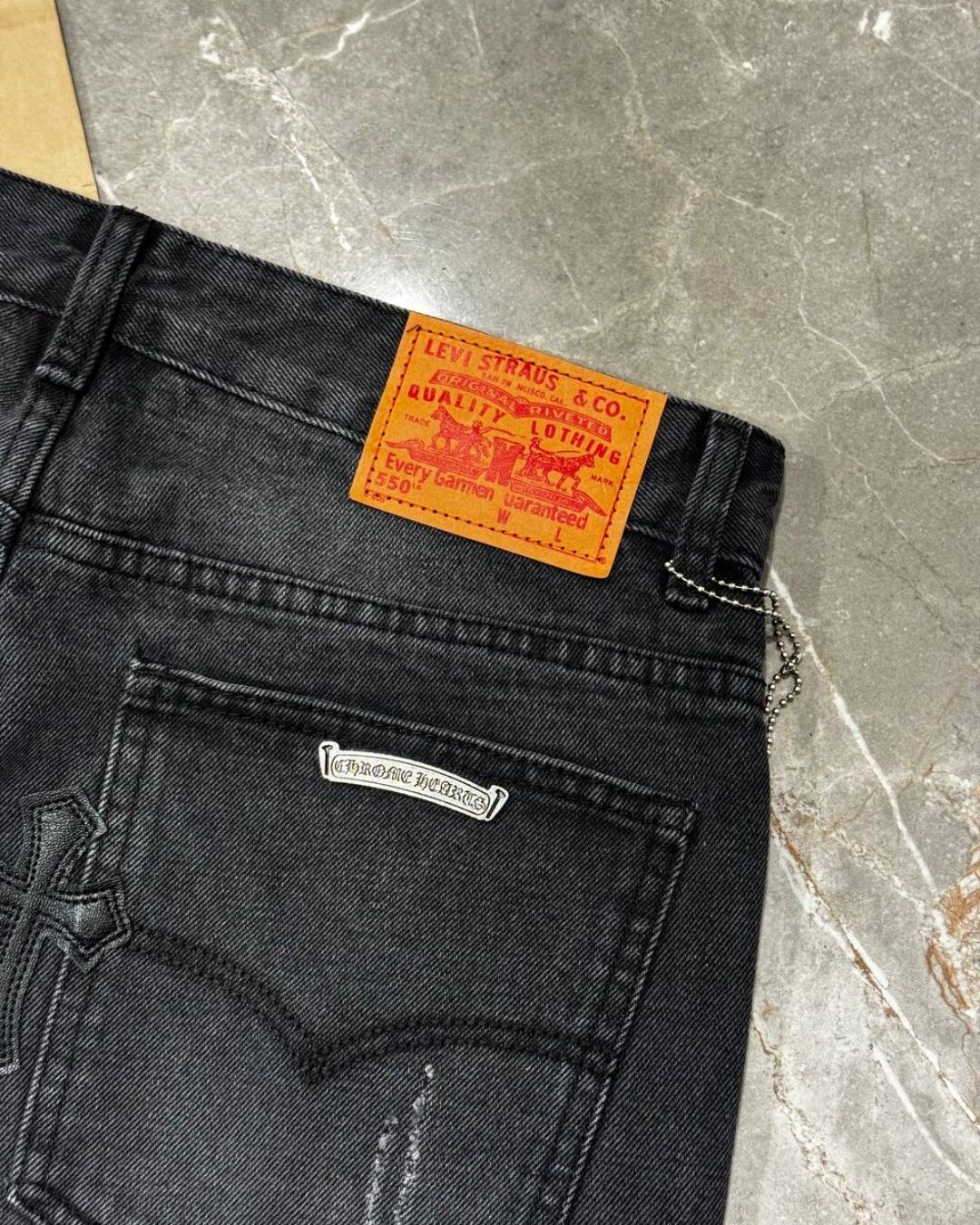 Джинсы Chrome Hearts — изображение 9