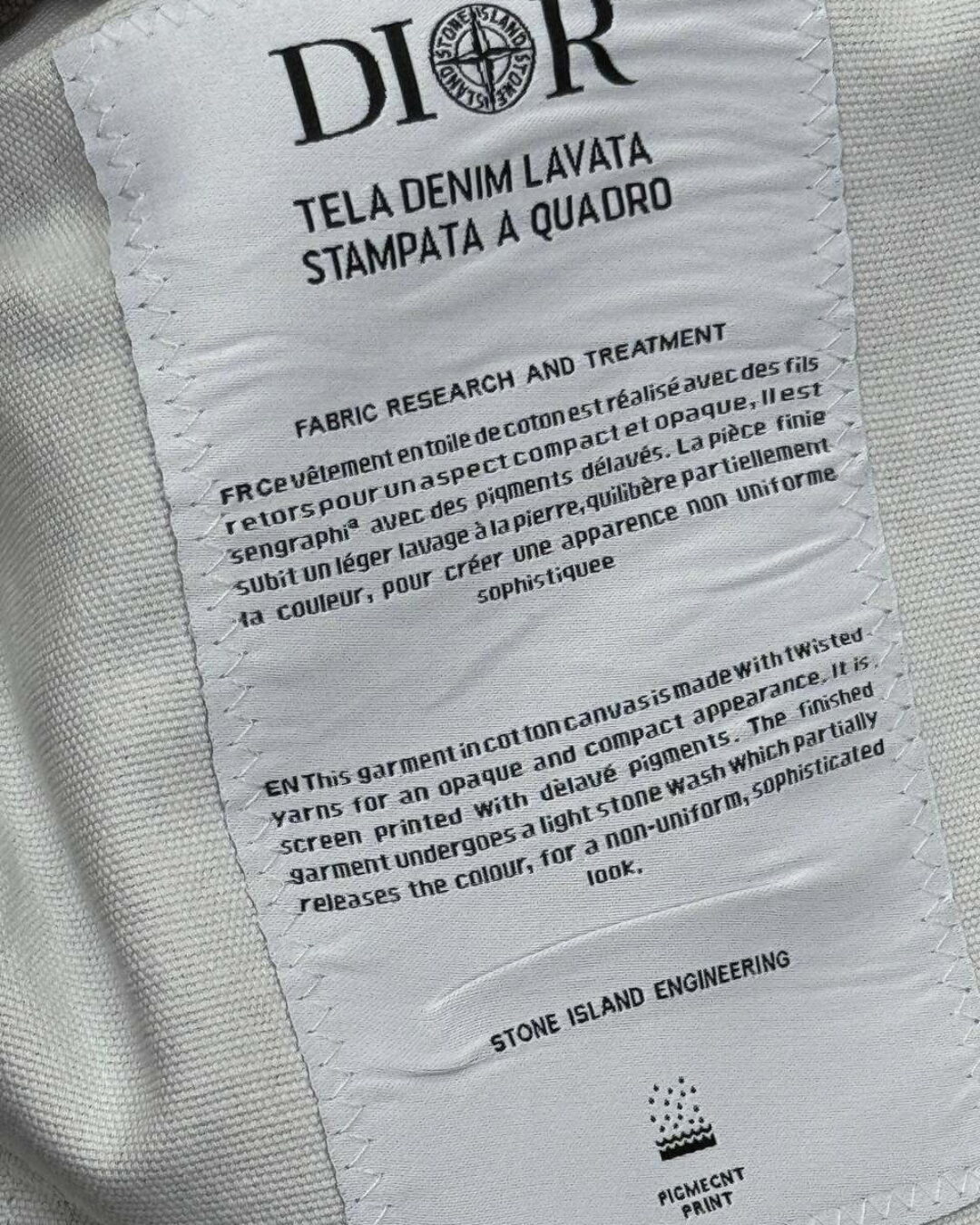 Костюм Dior x Stone Island — изображение 9