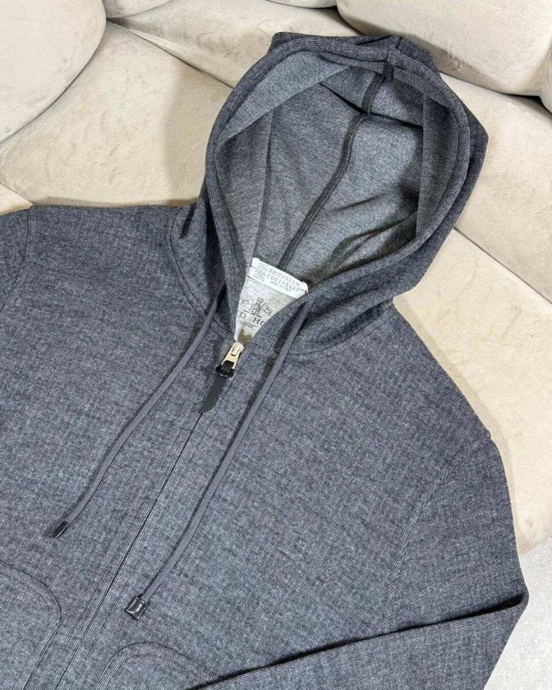 Zip-Худи Brunello Cucinelli — изображение 5