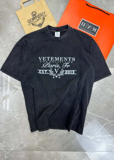 Футболка Vetements Logo Paris