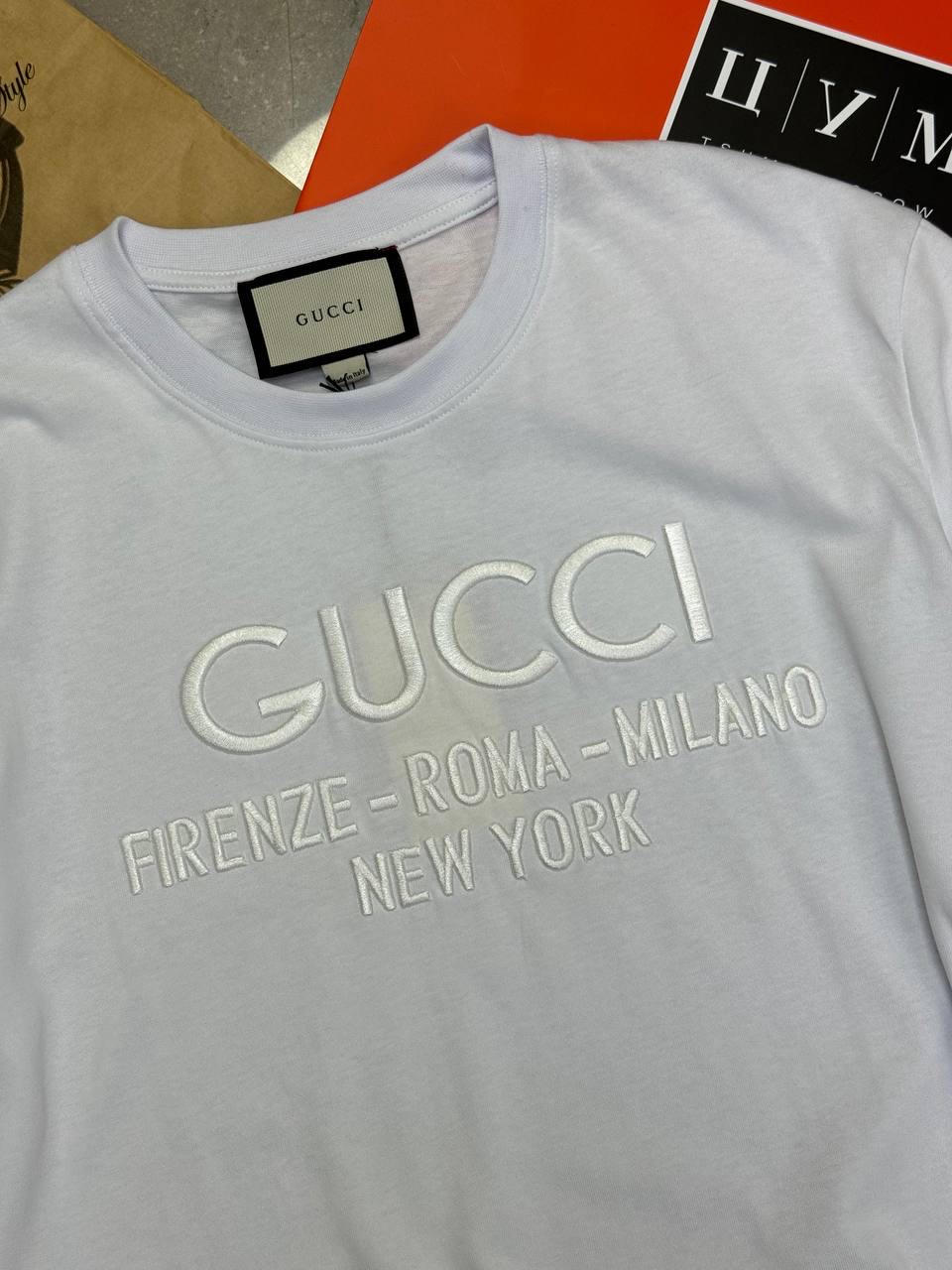 Футболка Gucci S25 — фото 4