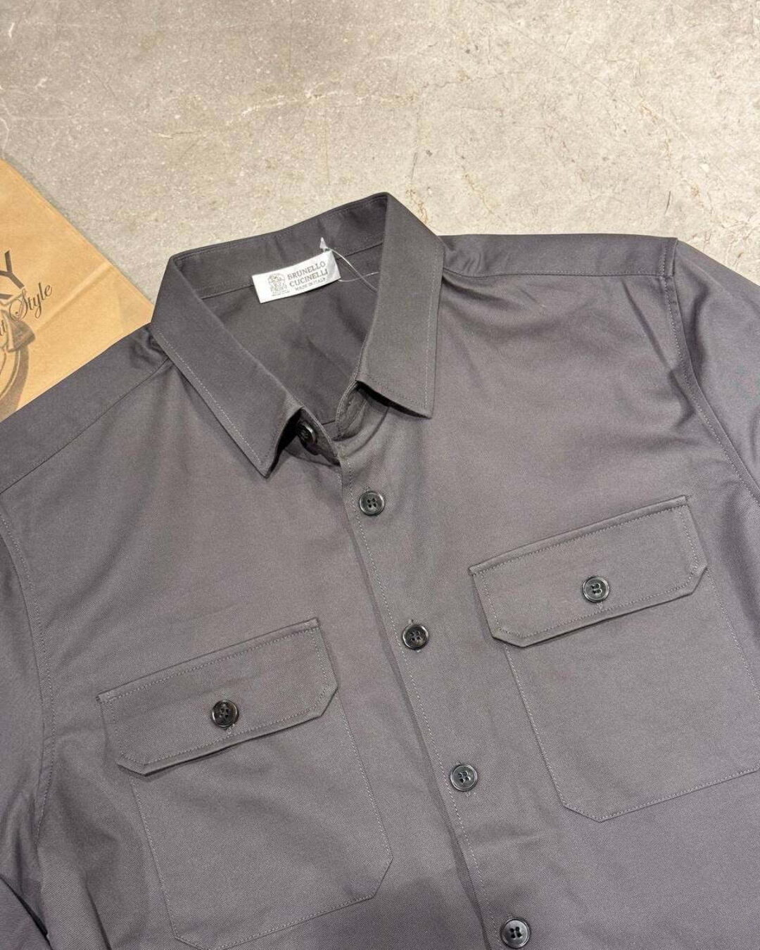 Рубашка Brunello Cucinelli — изображение 3