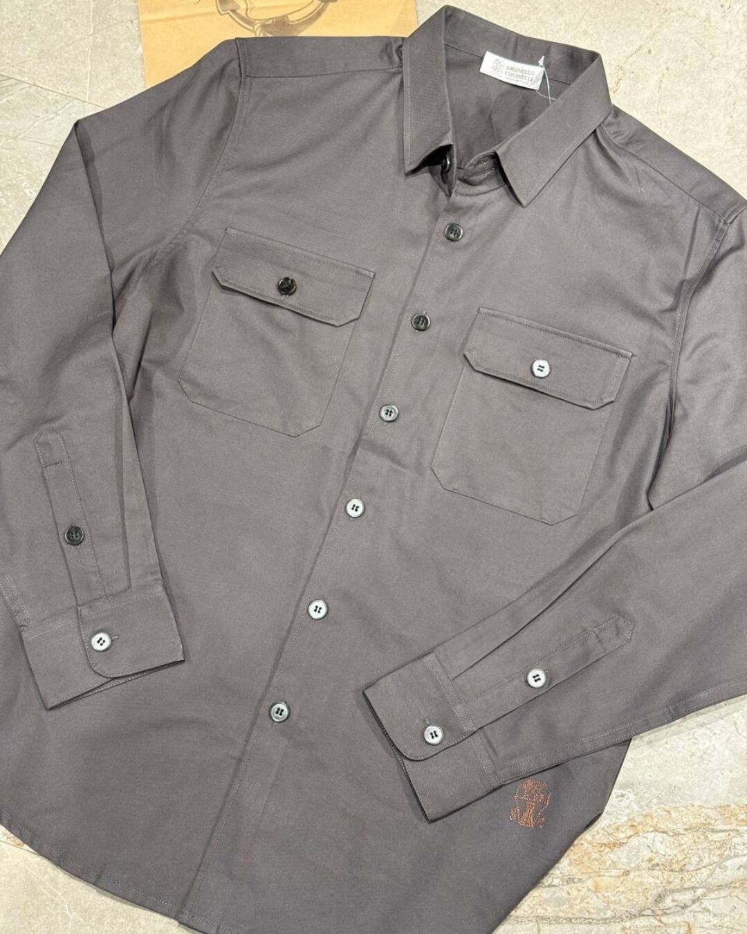 Рубашка Brunello Cucinelli — изображение 5