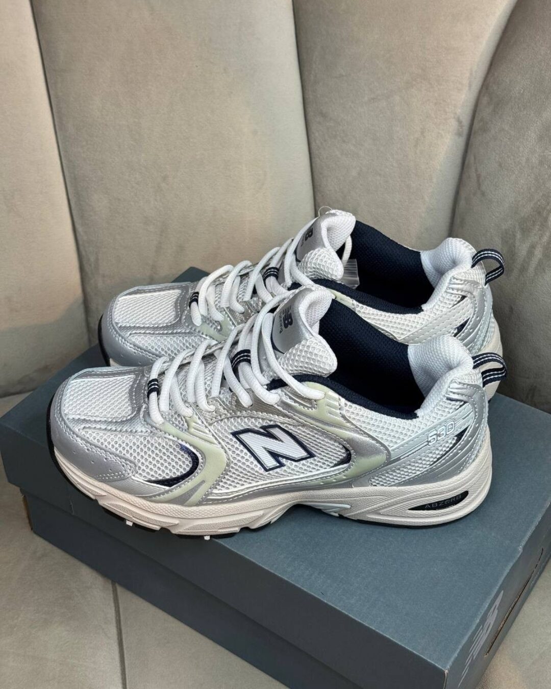 Кроссовки New Balance 530 White Natural Indigo — изображение 3