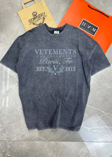 Футболка Vetements Logo Paris