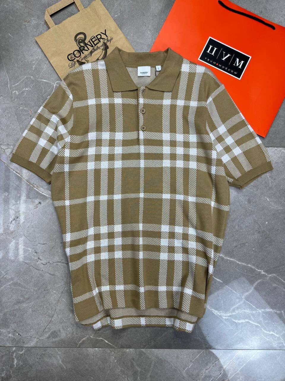 Поло Burberry