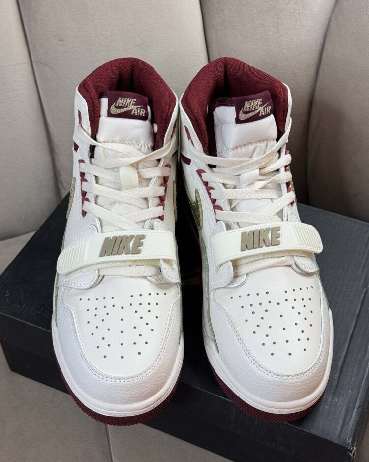Кеды Air Jordan Legacy 312 Year of the Dragon - Gold — фото 3