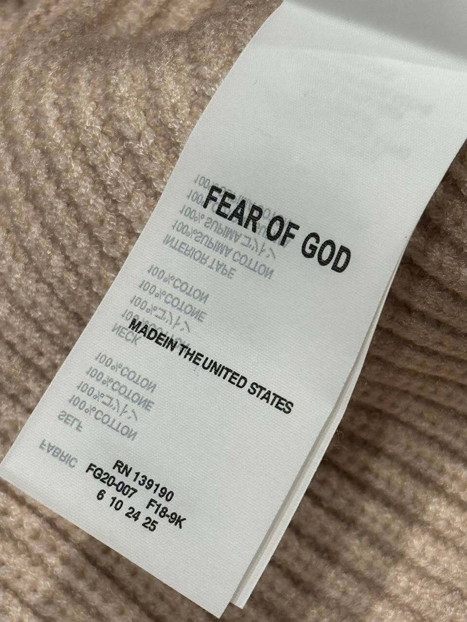 Худи Fear of God — фото 9