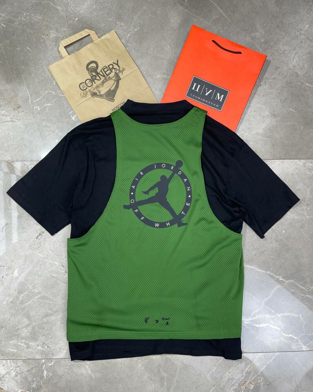 Футболка Off White x Jordan — изображение 9
