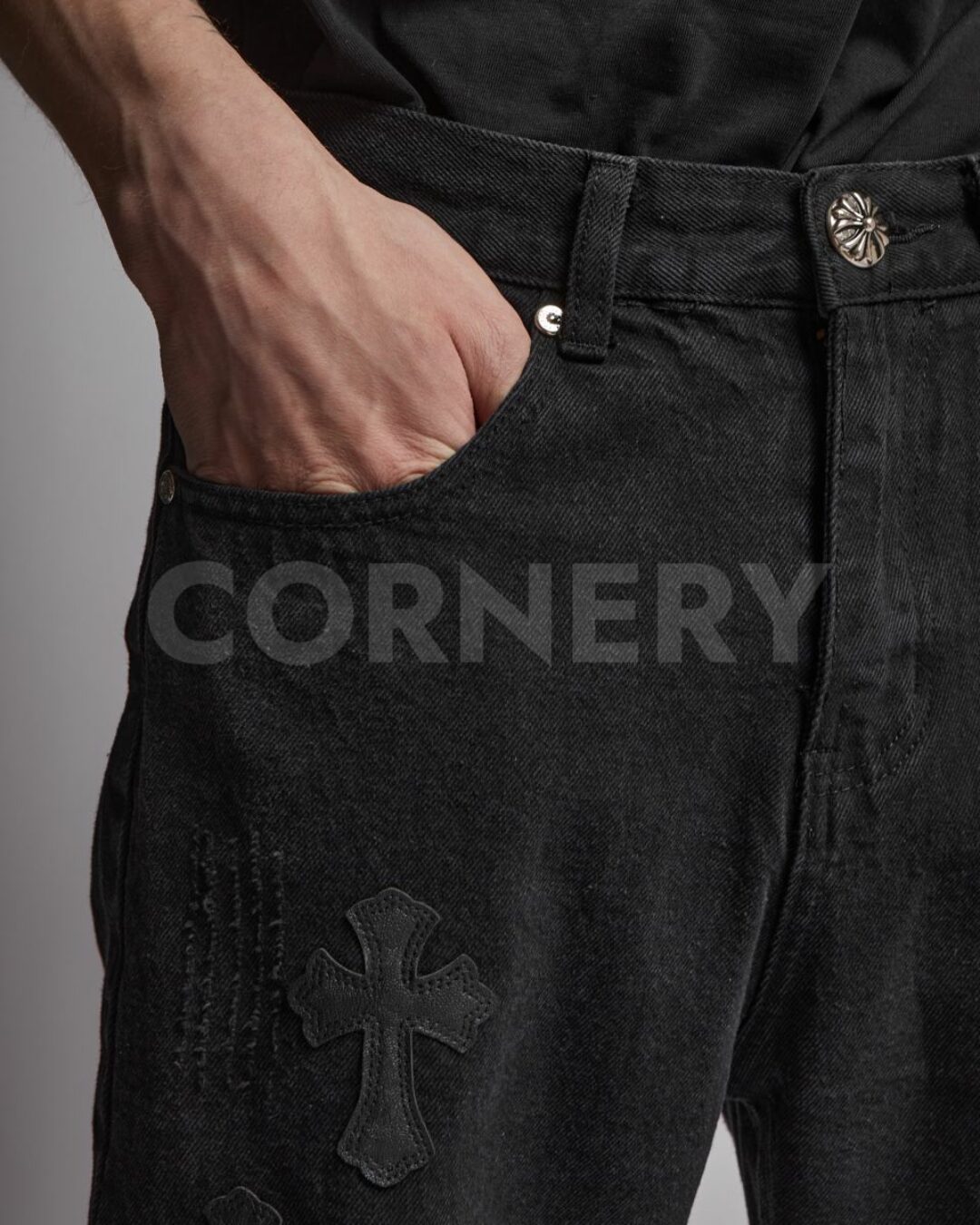 Джинсы Chrome Hearts — изображение 8