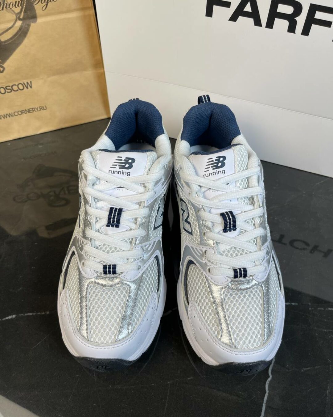 Кроссовки New Balance 530 White Natural Indigo — изображение 2