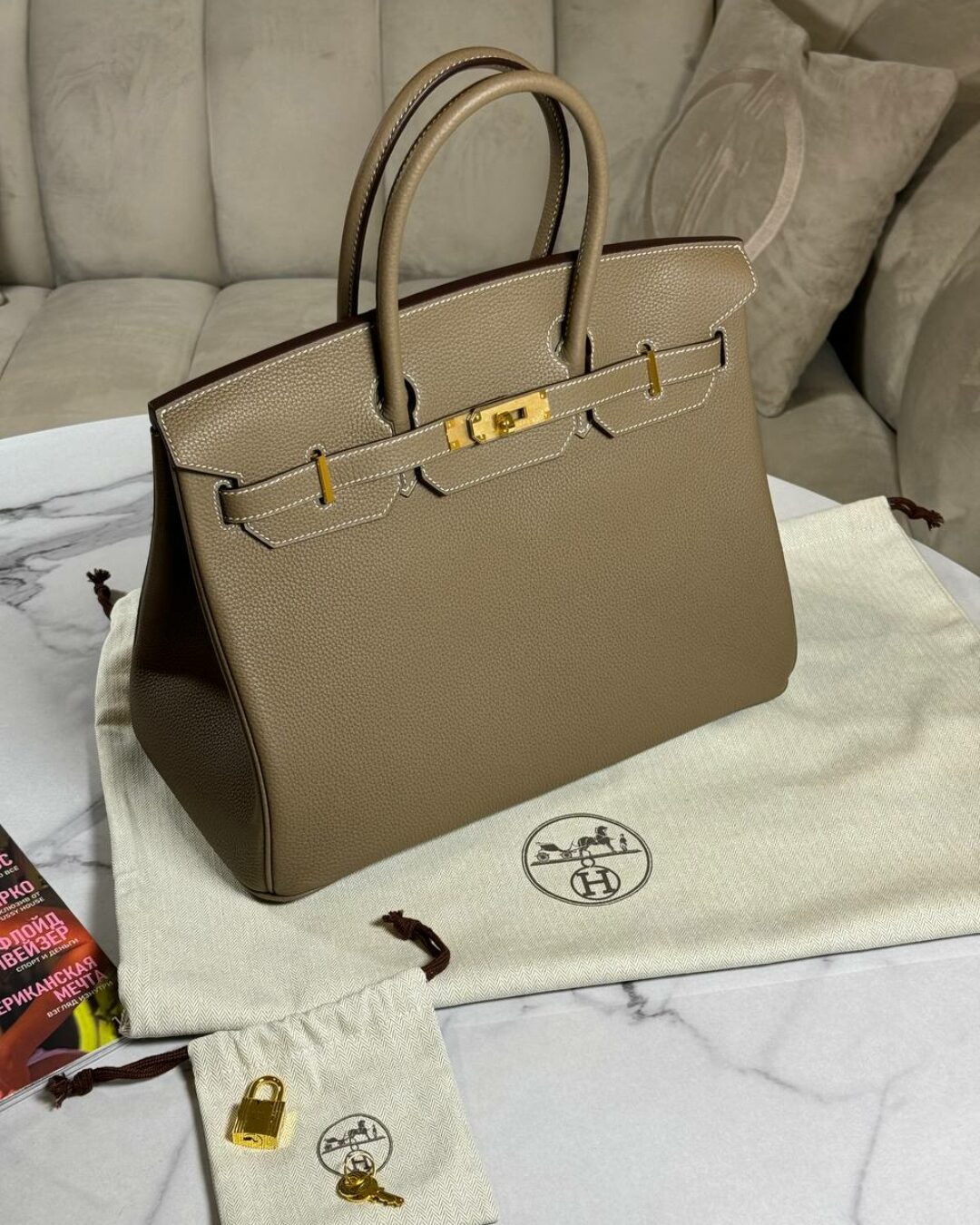 Сумка Hermes Birkin (35см)
