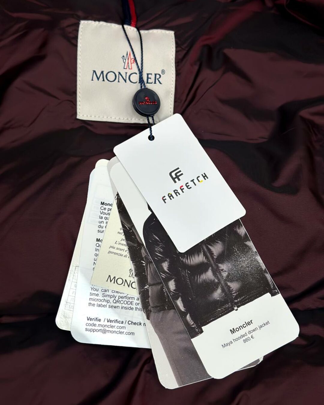 Пуховик Moncler — изображение 4