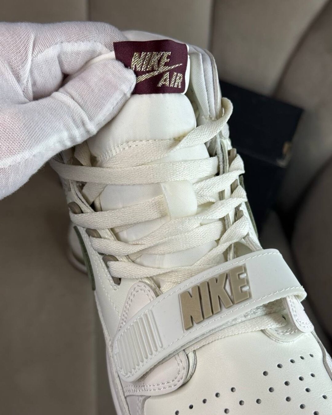 Кроссовки Nike Air Jordan Legacy 312 Year of the Dragon - Oil Green — изображение 9