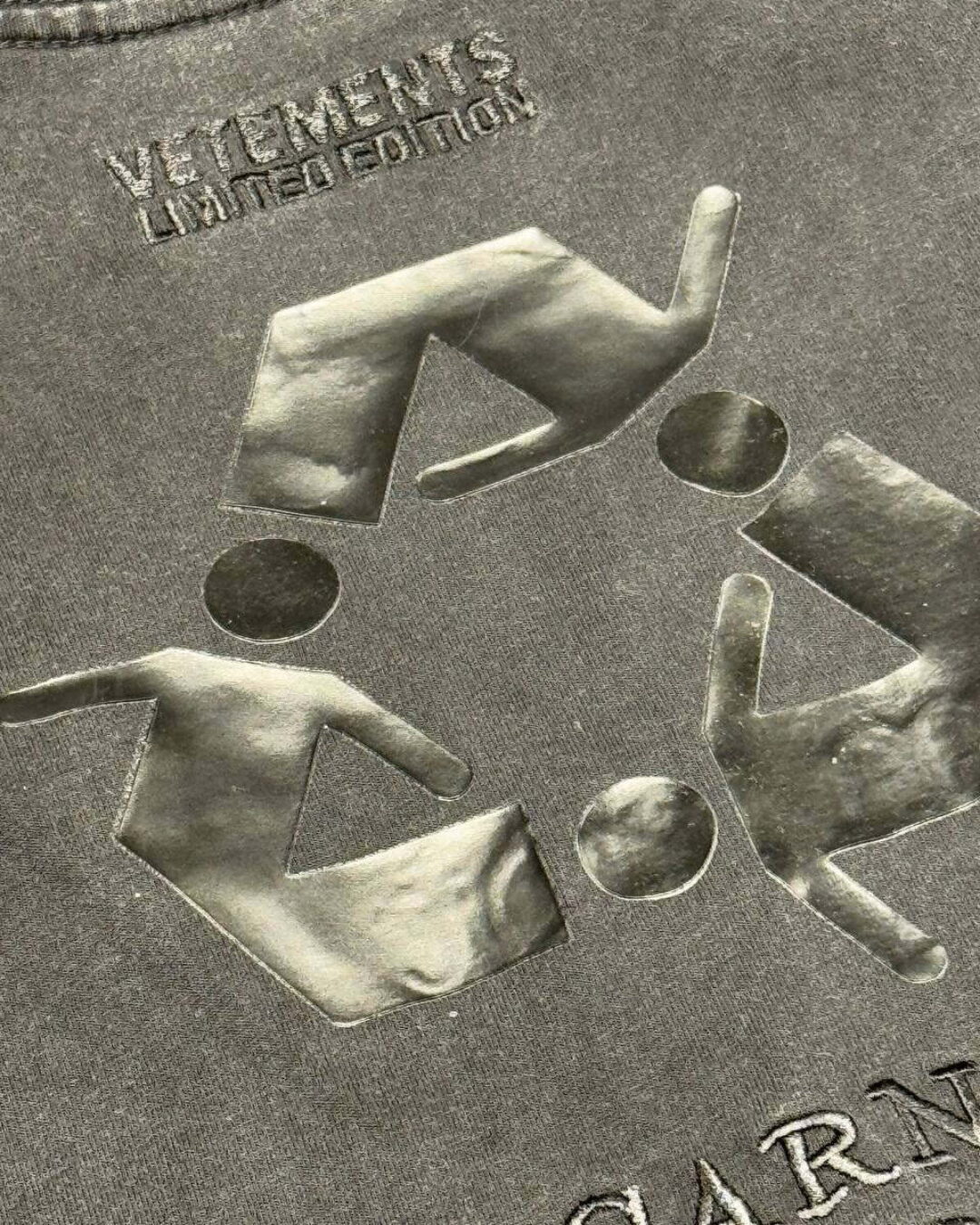 Футболка Vetements Not Doing Sh*t — изображение 9