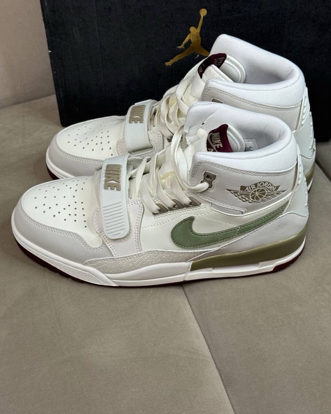 Кроссовки Nike Air Jordan Legacy 312 Year of the Dragon - Oil Green — изображение 2