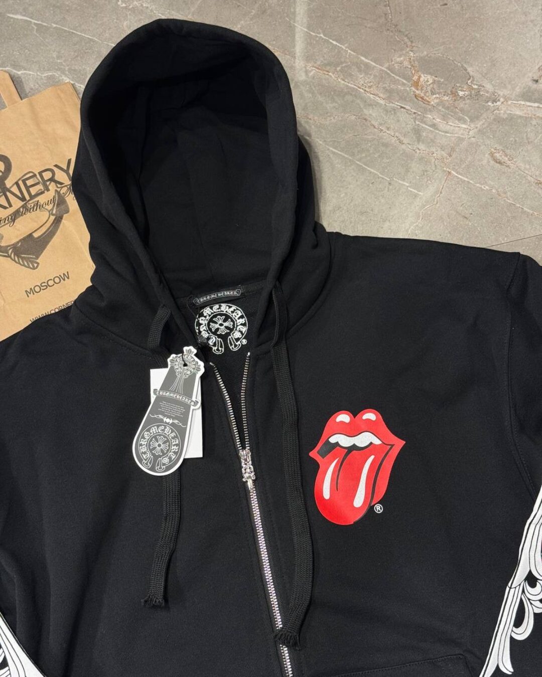 Zip-Худи Chrome Hearts — изображение 3