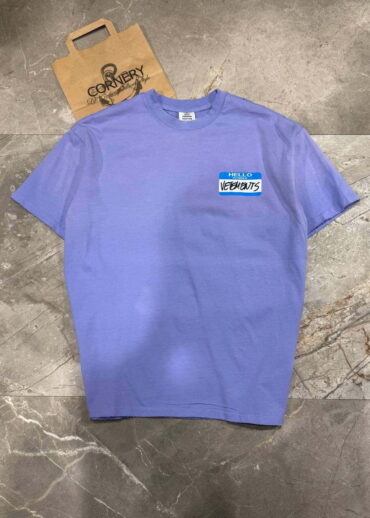 Футболка Vetements My Name Is