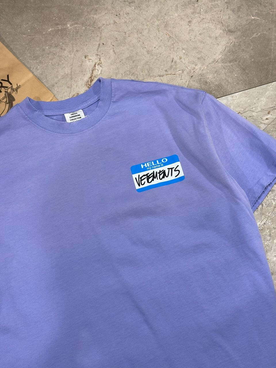 Футболка Vetements My Name Is — фото 4