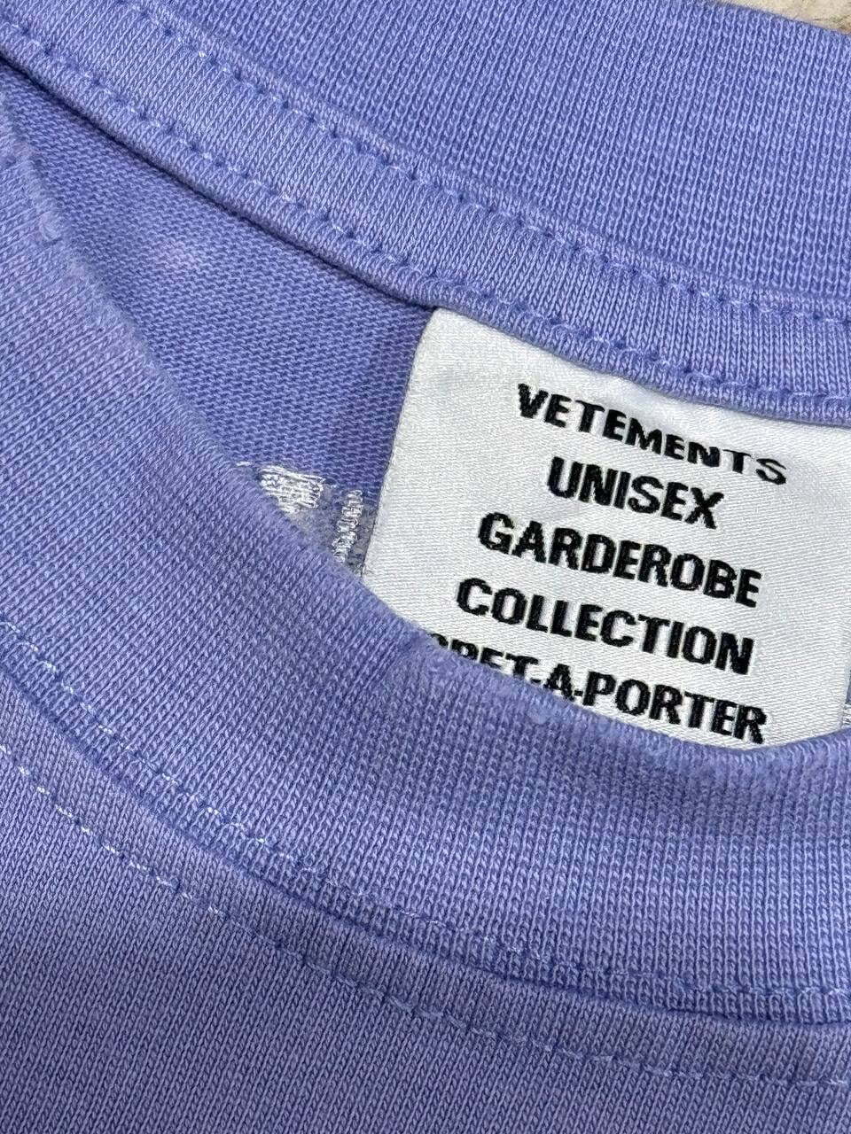 Футболка Vetements My Name Is — фото 8