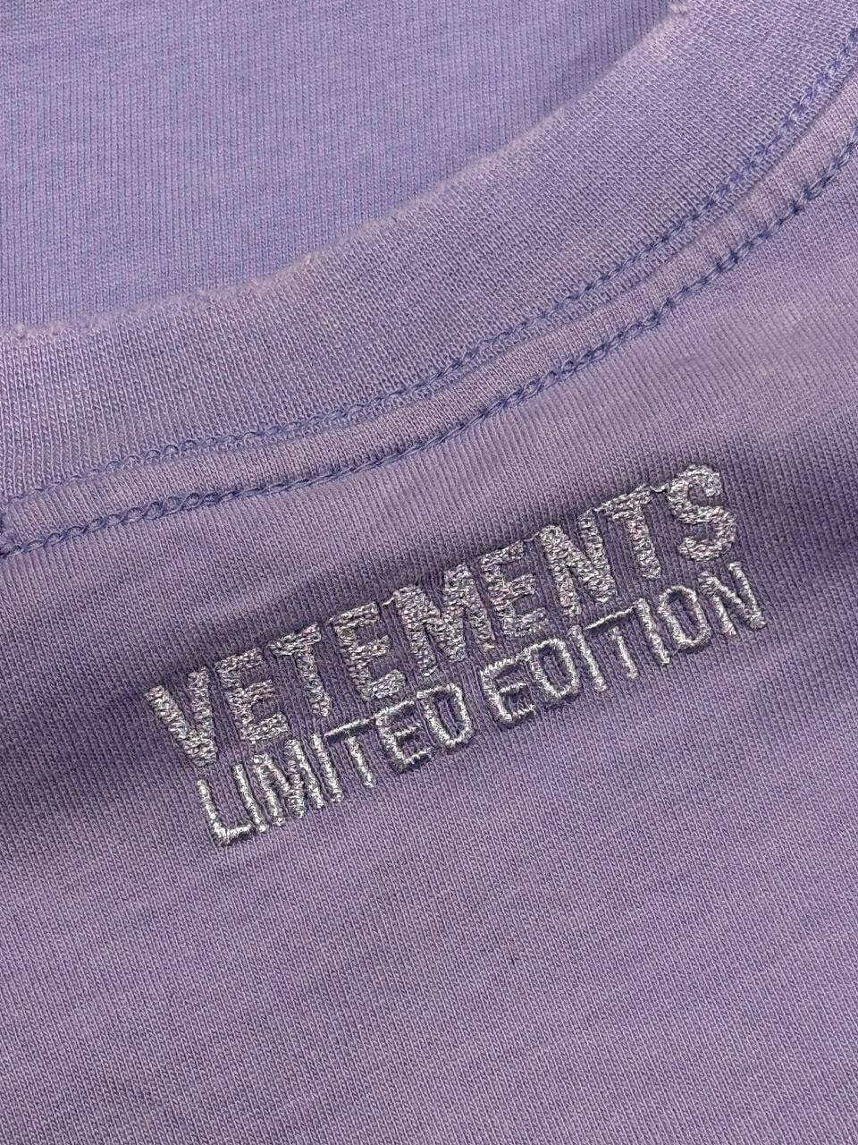 Футболка Vetements My Name Is — фото 10
