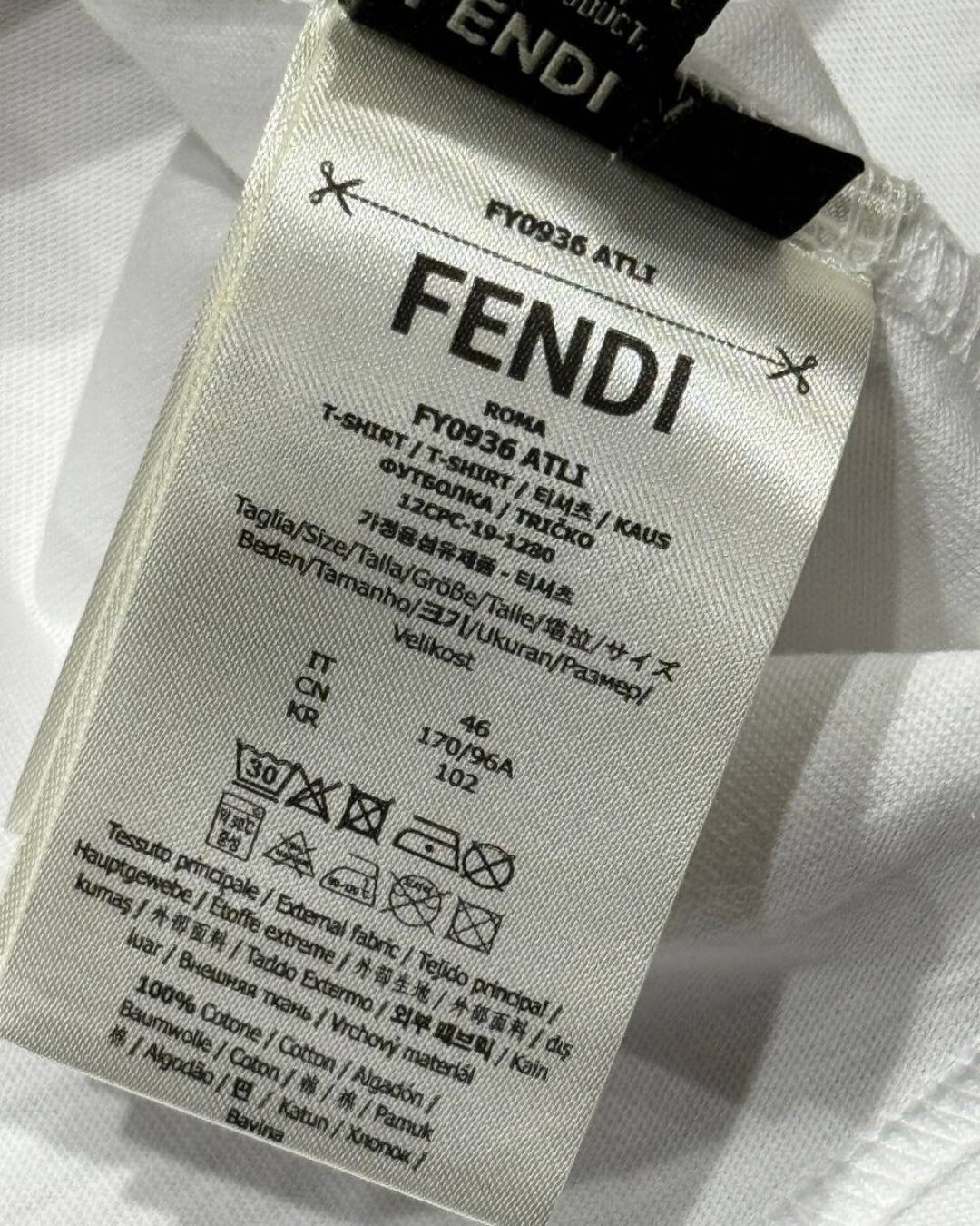 Футболка FENDI — изображение 9