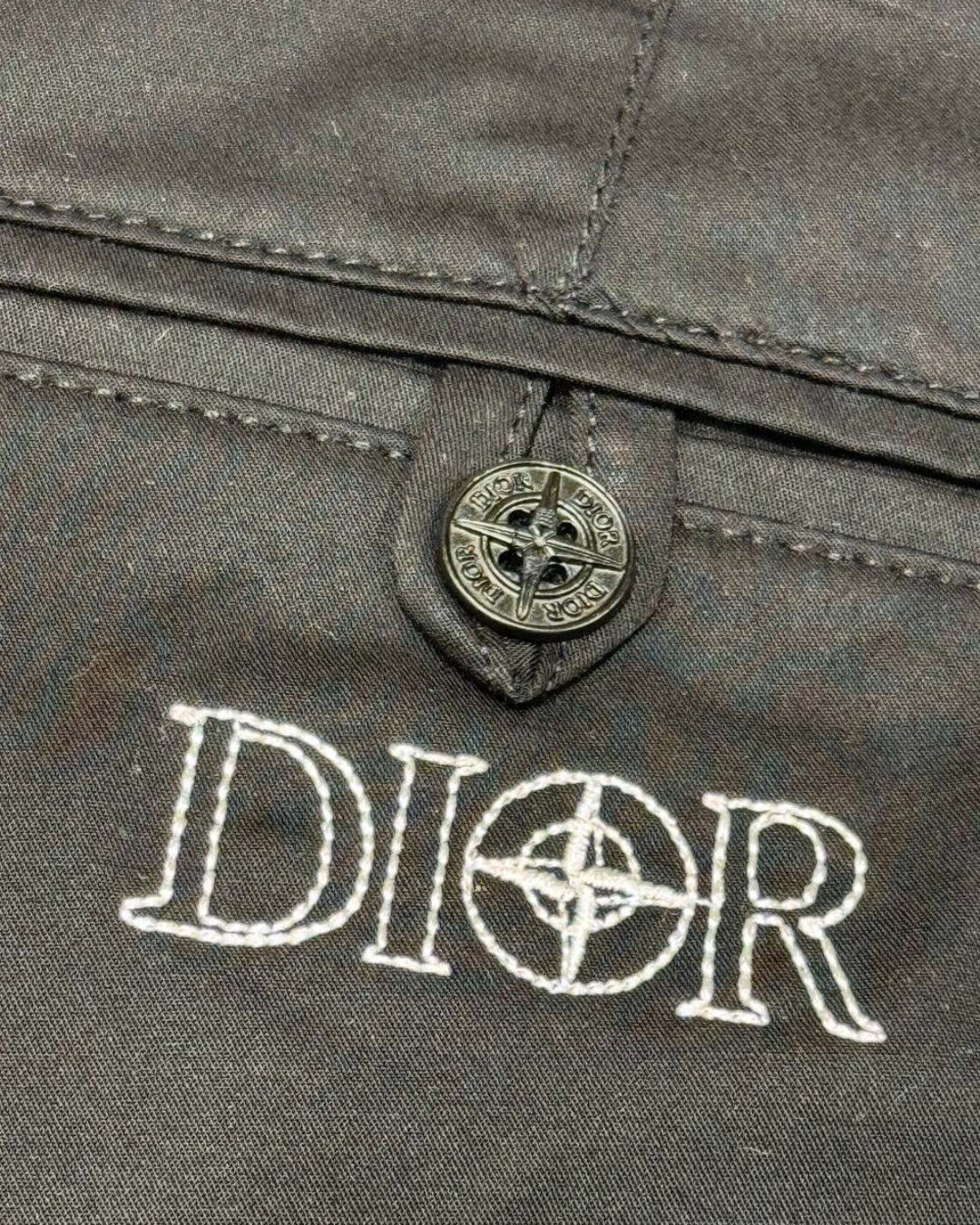 Штаны Dior x Stone Island — изображение 7