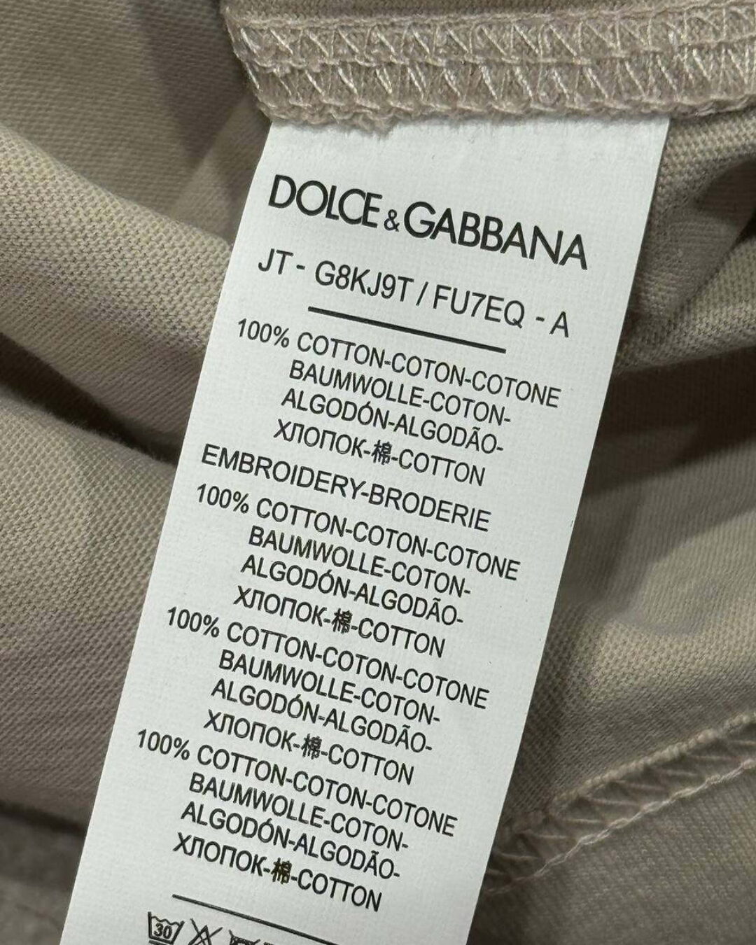 Футболка Dolce & Gabbana — изображение 8