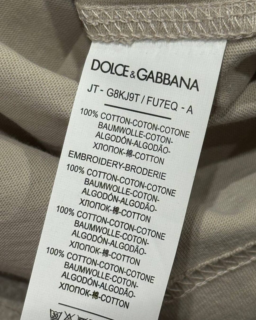 Футболка Dolce & Gabbana — изображение 7